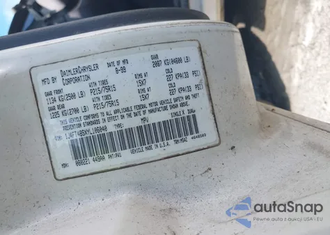 2000 Jeep Cherokee Sport из США, поврежденный, VIN 1J4FT48SXYL106040